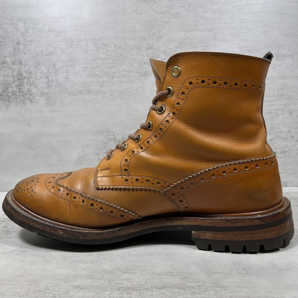 Tricker's Stow Country Boots - Men's Size UK 9.5 / US 10.5 - Tan - Picture 5 of 9